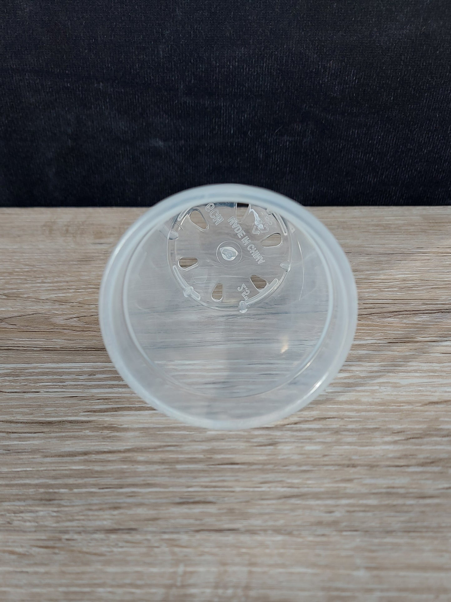 2.5" Clear Plant Pot