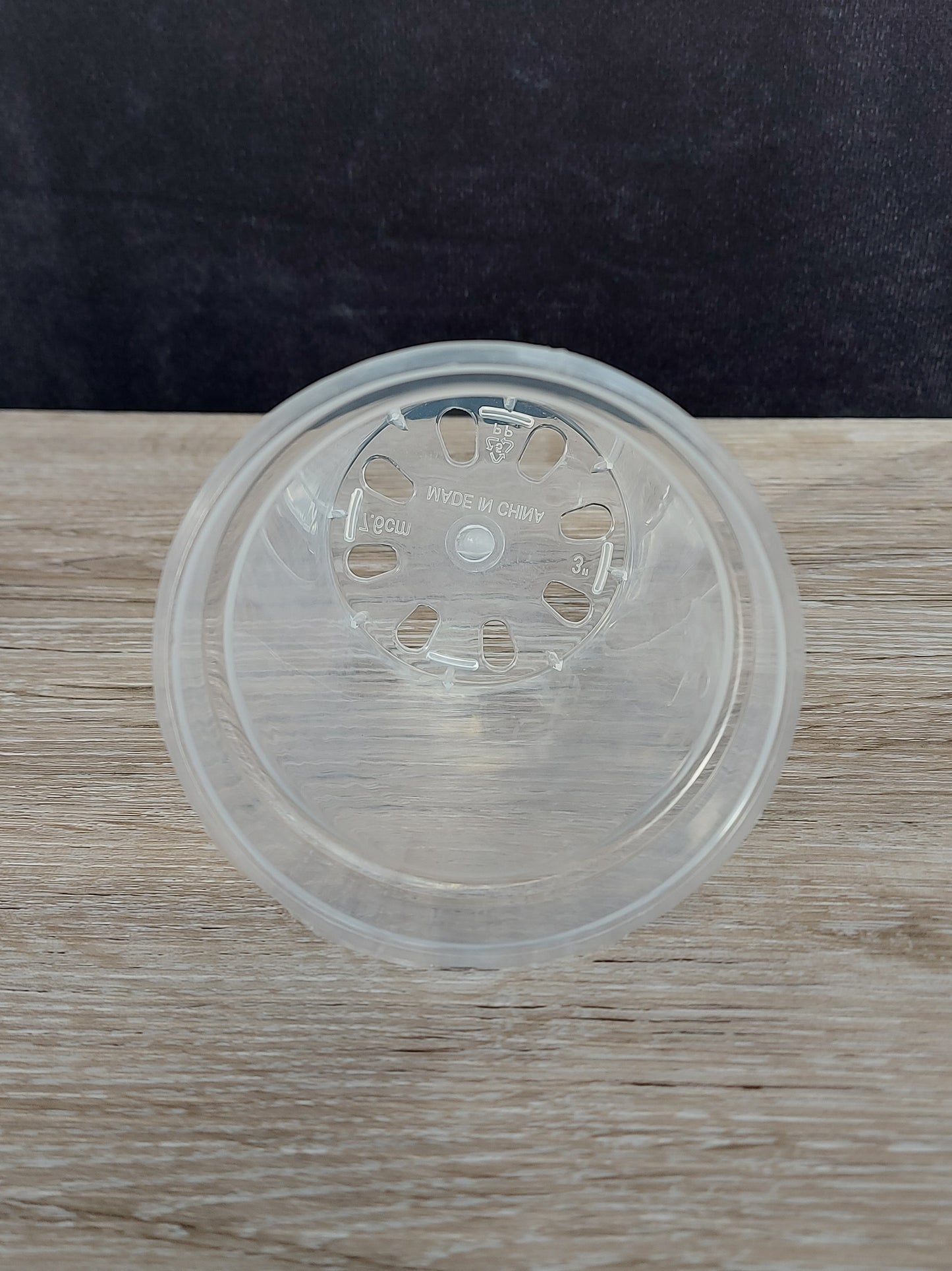 3" Clear Plant Pot