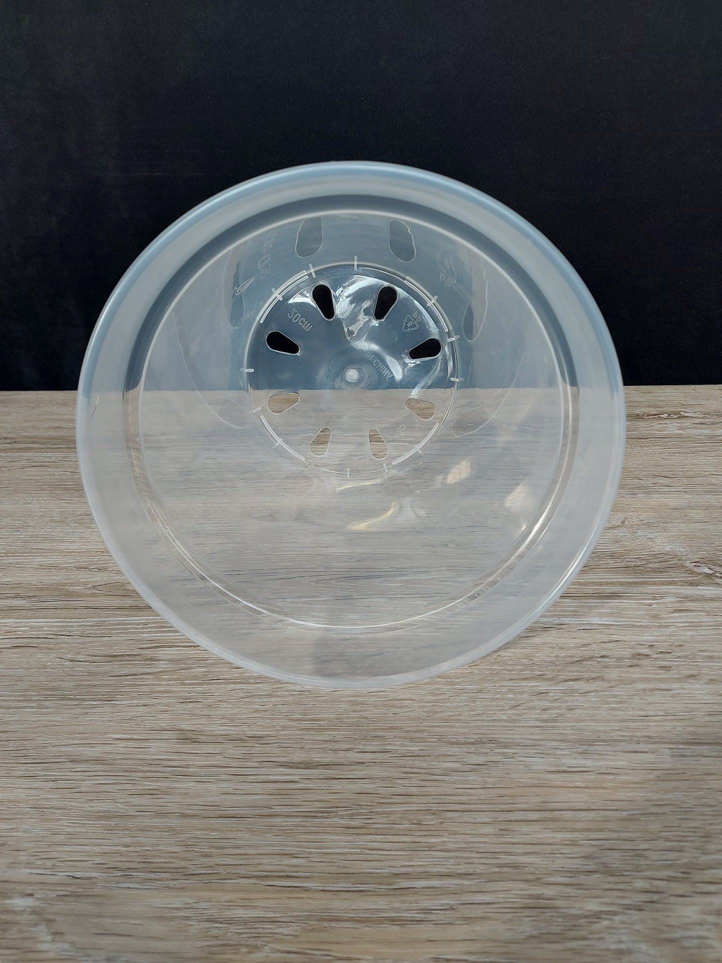 8" Clear Plant Pot