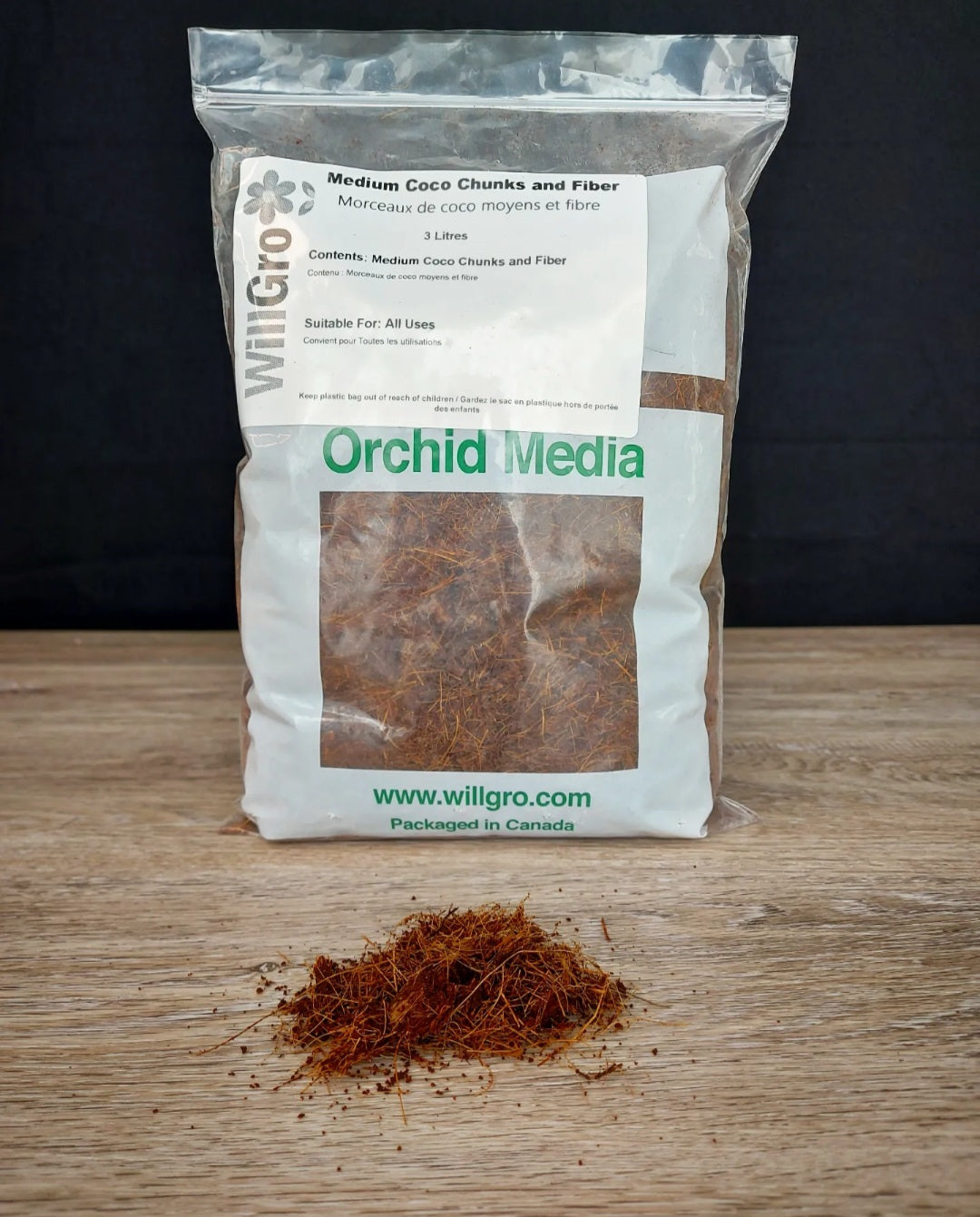 Medium Coco Chunks and Fiber - 3L Bag