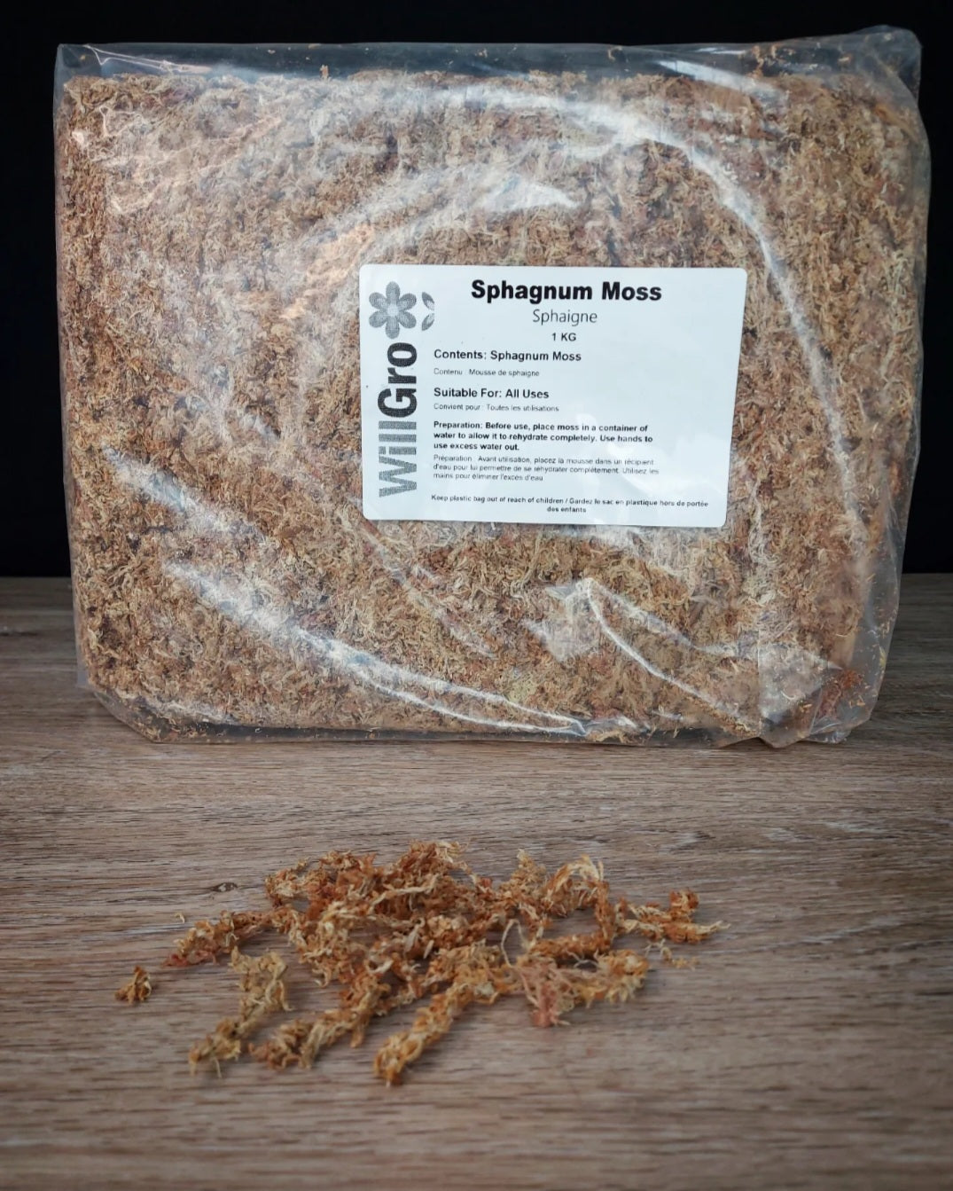 Sphagnum Moss - 1 KG