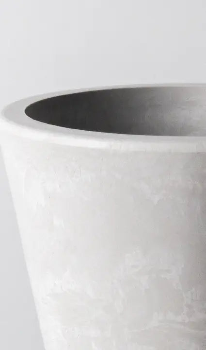 3" Signature Stone Planter Pot & Saucer