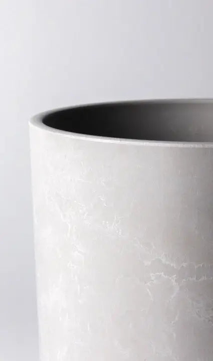 8" Signature Stone Planter Pot & Saucer