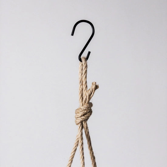 4" Hanging Signature Stone Pot
